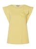 More & More süßes Kurzarmshirt, Blüte in yellow
