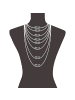 Steuer Modeschmuck Metall in Schwarz