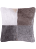 Beliani Dekokissen NELLAD in Grau - (W) 45 x (H) 10 x (L) 45 cm