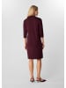 comma Kleid in 4922_bordeaux