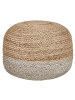 Beliani Pouf DUKI in /Beige - (W) 50 x (H) 40 x (L) 50 cm