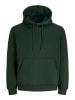 JACK & JONES PLUS Kapuzenpullover in Scarab