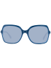 Skechers Damen Sonnenbrillen Quadrat Blau