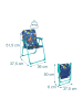 relaxdays Kinder-Klappstuhl "Dino" in Bunt - (B)36 x (H)51,5 x (T)37,5 cm