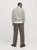 Jack & Jones Sweatshirt mit halbem Reißverschluss in Celadon Tint