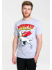 Logoshirt T-Shirt Superdog - Krypto - DC Comics in grau-meliert