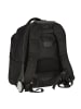 Dermata 2 Rollen Rucksacktrolley 47.5 cm Laptopfach in schwarz