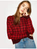 KOTON Sweater in Rot Gemustert