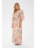 Cream Kleid CRHailey Feminine in Sepia Rose Flower