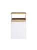 SoBuy Aktenschrank in Elfenbeinweiß - (W) 40 x (H) 65 x (L) 50 cm