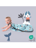 Schlummersack Babyschlafsack, 1.0 TOG in Hellblau-Rot