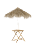 Beliani 2-tlg Outdoor Bistrotisch MOLISE in /Braun