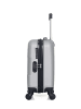 BlueStar Handgepäck Koffer MIAMI in Grau (26L)