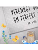 Mr. & Mrs. Panda Kinderhandtuch Axolotl Niedlich mit Spruch in Grau Pastell