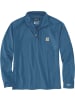 CARHARTT  Pullover "Mock Neck 106423" in Blau