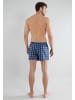 Götzburg Boxershort 2Er Pack Clubhouse in blau-mittel-Karo