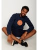 GreenBomb Sweatshirt Bike Slogan in Marineblau