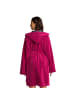 Carlo Colucci Kapuzen-Bademantel Como in Fuchsia