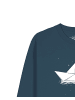 wat? Apparel Sweatshirt Astronaut in paper boat in Petrol
