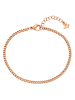 Glanzstücke München Armband aus Edelstahl in roségold