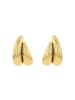 Amor Creolen Edelstahl, IP gold in gold