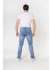 Nina Carter Jeans Regular Fit Stone-Washed Five-Pocket Hose Denim in Hellblau