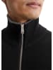 Marc O'Polo Zipper-Strickjacke regular in Schwarz