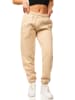 DAILY COTTON Jogginghose - im Straight-Fit als Lange Trainingshose Sweatpants in Beige