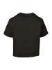 Mister Tee Cropped T-Shirts in schwarz