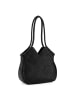 FREDs BRUDER Criss-Cross Shopper Tasche Leder 30 cm in black