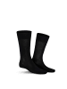 Kunert Socken Clark druckfreier Bund in Black