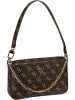 Guess Handtasche Noelle II Mini Top Zip SHB Logo in Brown Logo