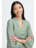 b. young Langarm - Hemd BMMFIE Relaxed fit in Aqua Gray Mix