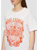 QS T-Shirt in 01D0_weiß
