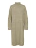 b.young Langes Strickkleid Long Dress Langarm BYOMUNA in Beige