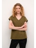 CULTURE T-shirt CUbiana Regular fit in Burnt Olive