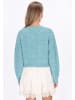 IZIA Cardigan in blue mint