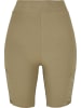 Urban Classics Cycling Shorts in khaki