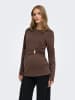 ONLY Bluse in Chocolate Martini