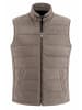 Pierre Cardin Steppweste in braun-beige