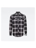 G-Star Raw Langarmhemd in dk black dale check