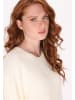 DreiMaster Vintage Damen Kleid in Wollweiss