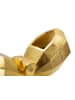 Mauro Ferretti Goldene Harzvase in Schmetterlingsform, 22,5 x 8 x 15 cm
