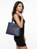 Samantha Look Shopper echt Leder in blau