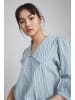 ICHI Shirtbluse in blau