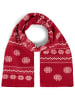 Only&Sons Schal ONSXmas in rot weiß - 0001