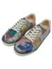 Dogo Classic Sneaker - Abstract Leaves 39 in Blau