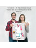 Mr. & Mrs. Panda Wandbild Einhorn Muffin ohne Spruch in Grau Pastell