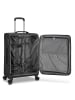 Roncato Jazz 4.0 4 Rollen Trolley M 65 cm mit Dehnfalte schwarz