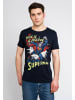 Logoshirt T-Shirt Superman in dunkelblau